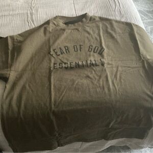 Fear of God Tee-Military